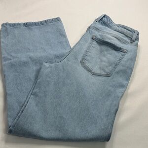 Stylish Light Blue Flare Jeans